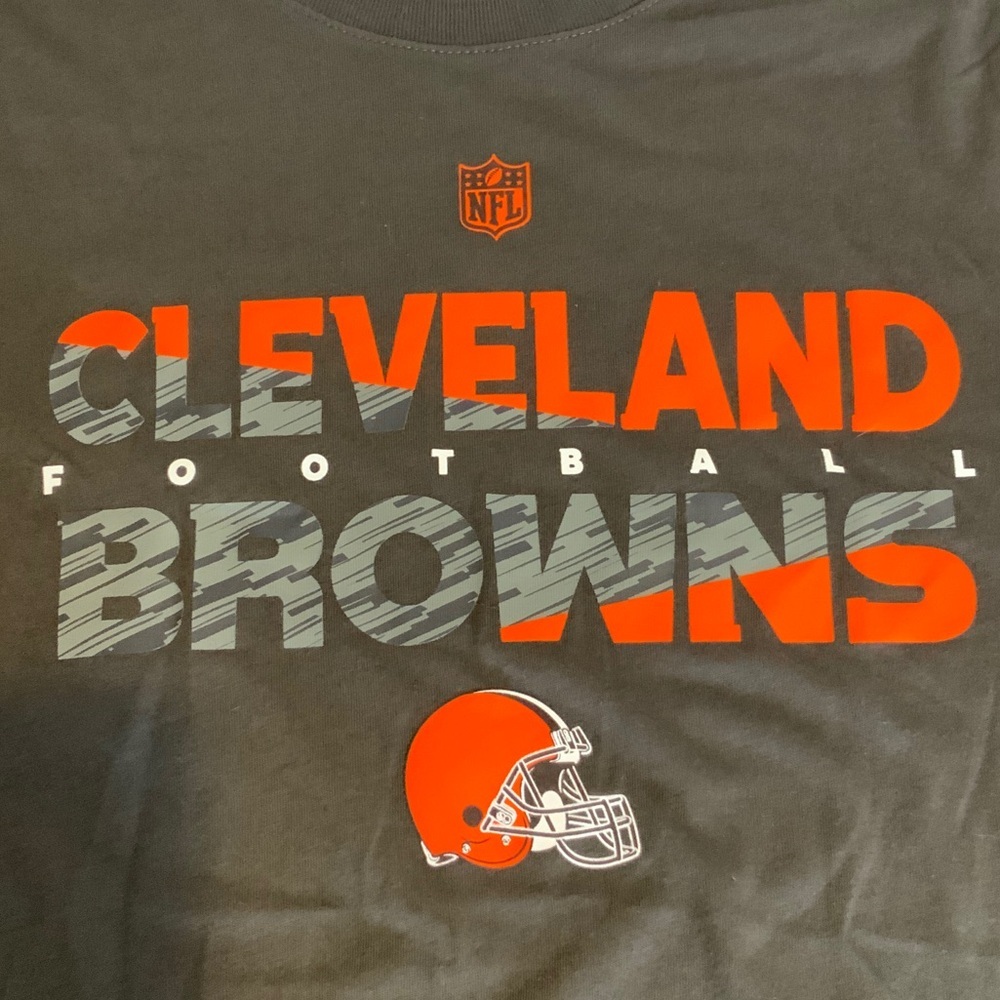 Cleveland Browns Graphic T-Shirt Youth Size L 14/16 - Picture 2 of 4